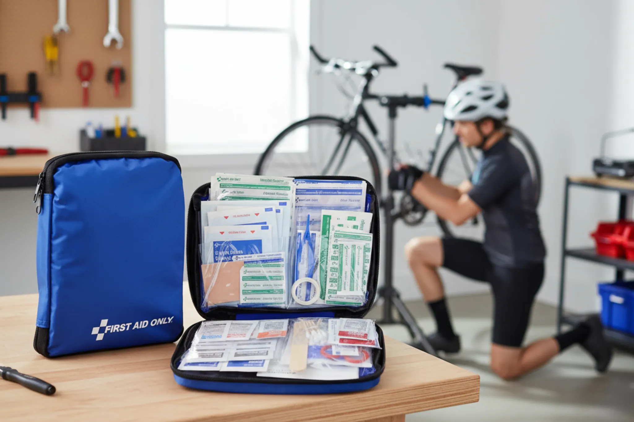 First aid kit for emergencies