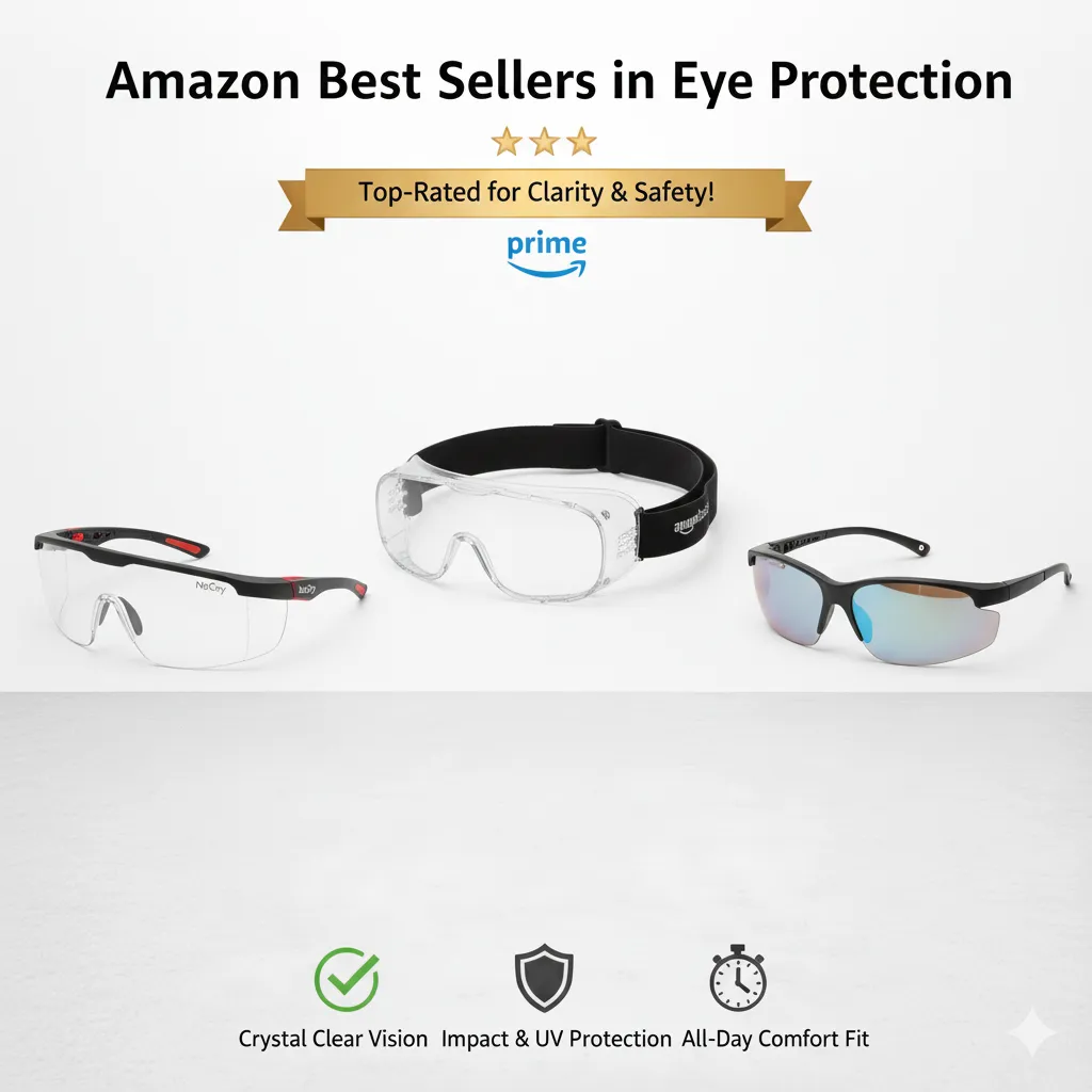 NoCry wrap-around safety glasses