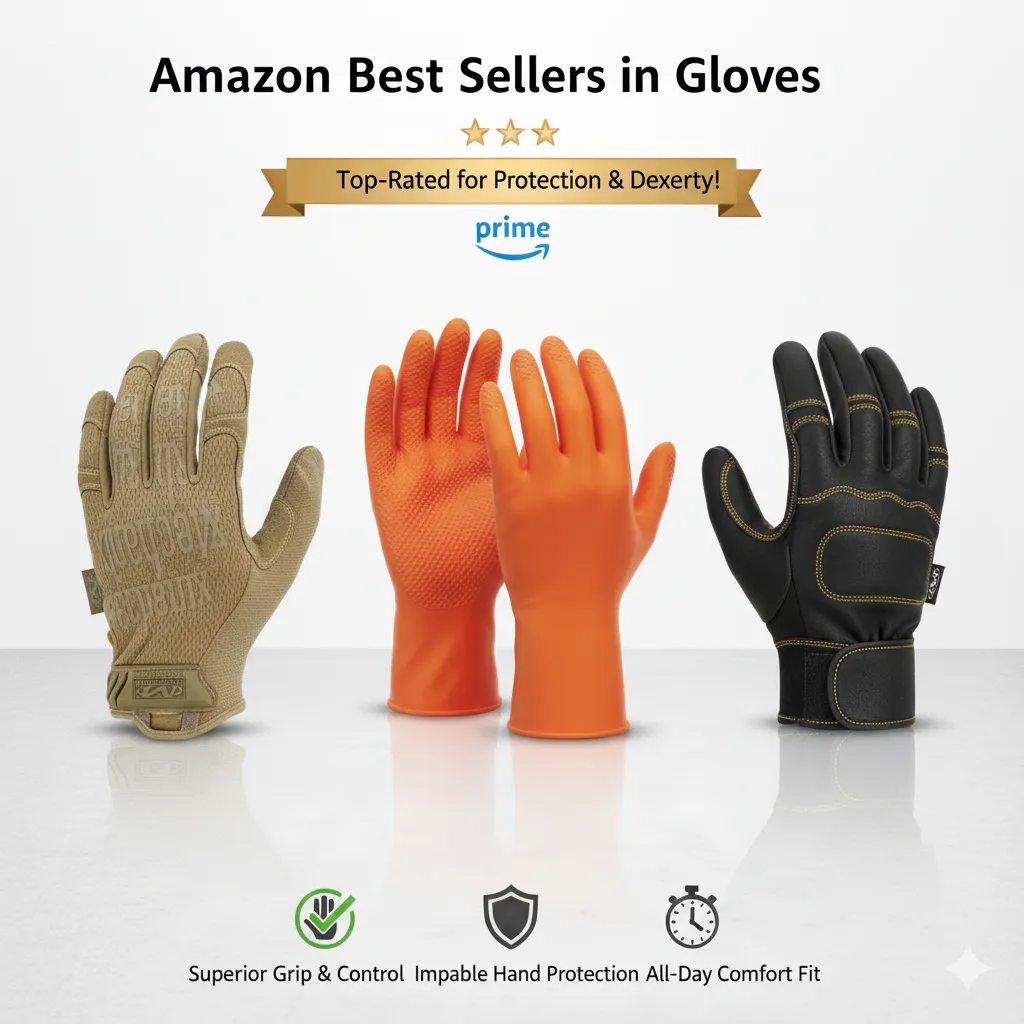 Top-rated nitrile-coated work gloves